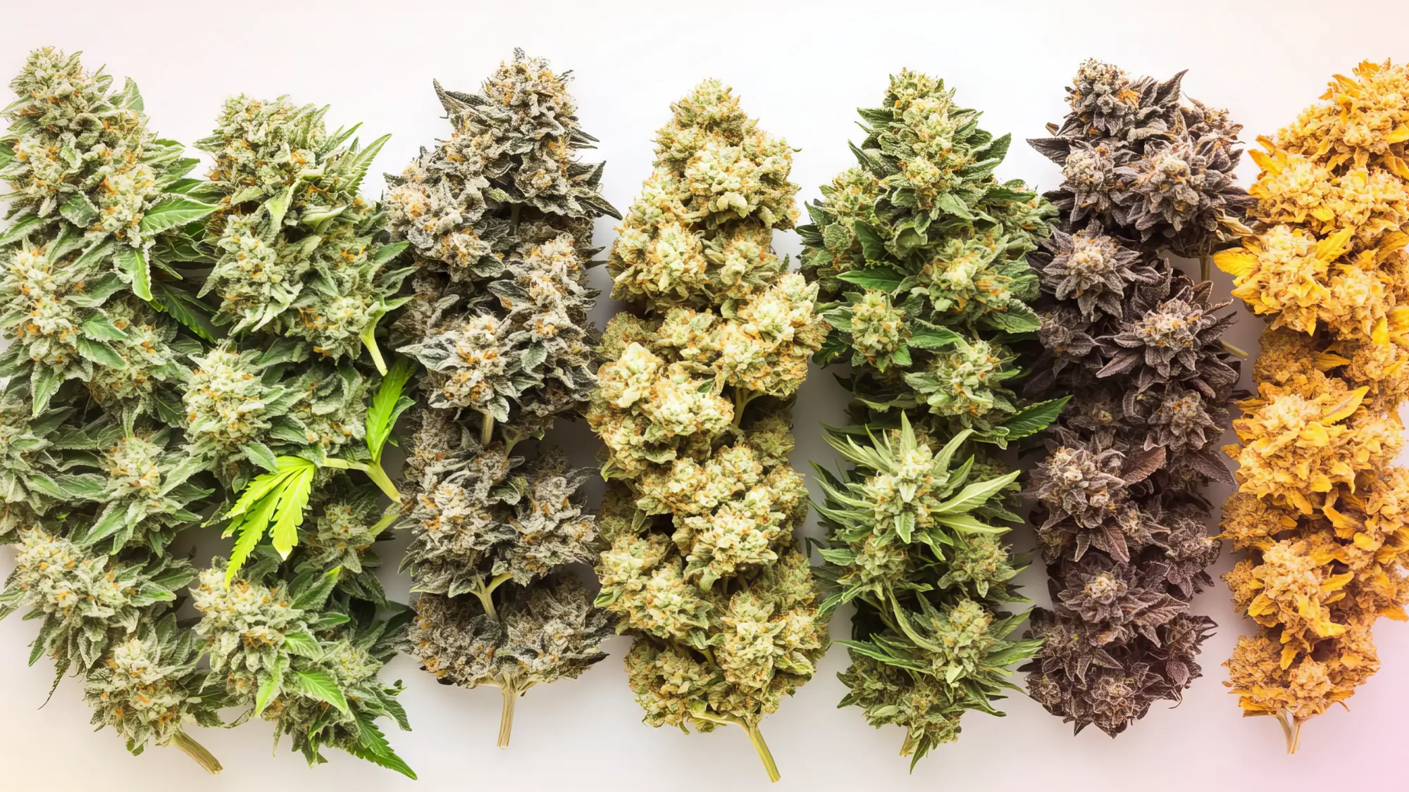 A well-lit interior of a cannabis dispensary displaying various cannabis products and flower.