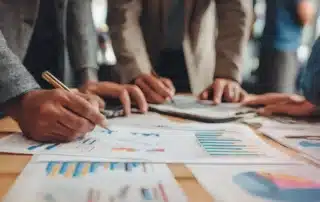 A business owner thoughtfully plans their compensation strategy to ensure long-term financial stability.