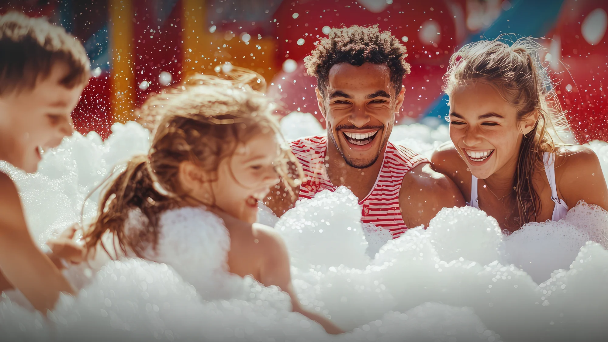 Foam party safety tips for young children on Long Island.