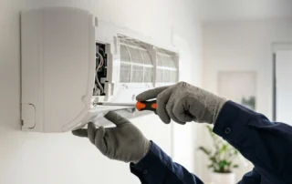 Home HVAC maintenance service check by professional company