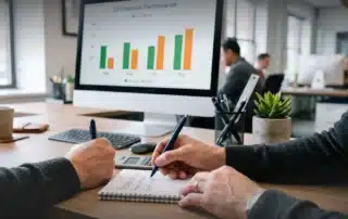 A professional examines financial documents on a desk, highlighting overlooked gaps in accounting processes.