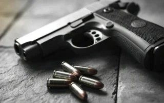 Person legally buying a handgun in Fort Walton Beach, Florida.