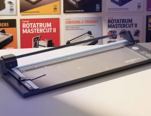Finish October Posters and Displays With the Rotatrim Mastercut II: Your Guide to Choosing a Trimmer