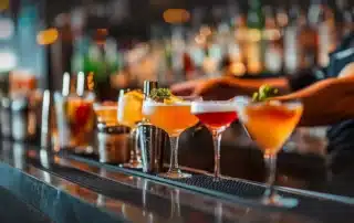 Stonington Steak Loft happy hour cocktail specials in Mystic, CT