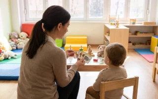 Childcare program in Mystic CT focusing on low infant teacher ratio